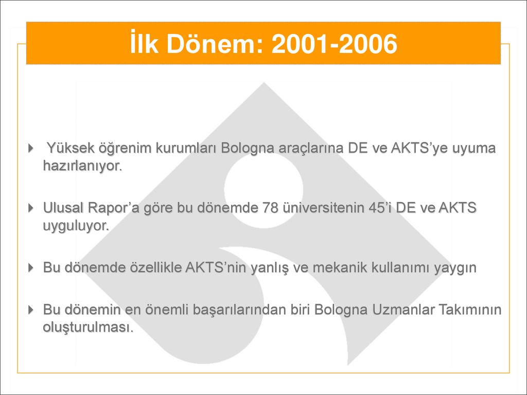 Bologna E G D M Komisyonlar N N Ppt Indir